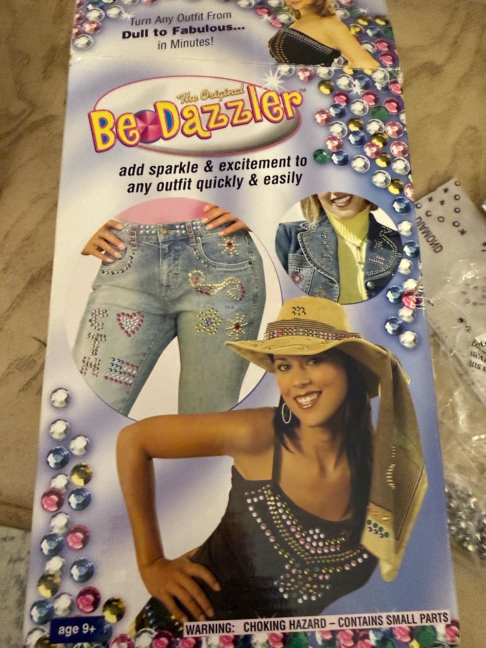 Crystal Accent Women’s Jeans - Light Blue